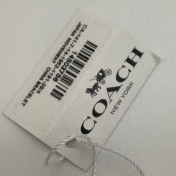 2044. Coach Libby Silver w/ Pink “C”  Insignia Watch - Picture 5 of 8